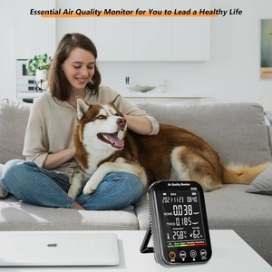 Analyseur de qualité de l'air intérieur Holdpeak Hp-533g, moniteur numérique de la pollution atmosphérique avec test de HCHO, TVOC, température et humidité - Product Image 5