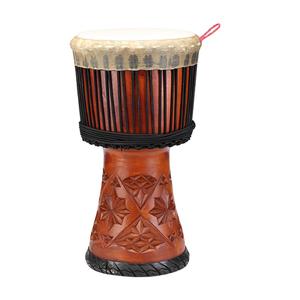 Tambour professionnel tambour africain peau de chèvre/bois <span class=keywords><strong>Djembe</strong></span> Instrument de percussion d'enseignement de haute qualité 8/10/12/13/14 pouces - Product Image 3