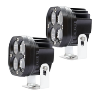 Lumière de travail LED tout-terrain JHS 4x4 40W 4000 lumens 9-36V pour moto, camion, VTT, SUV, tracteur