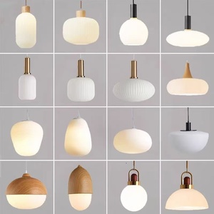 LED Light Spare Part Special Shape Table Chandelier Pendant Light Glass Lampshade - Product Image 1