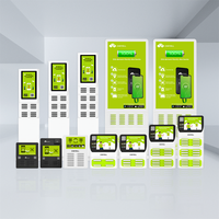 Location de batteries externes partagées - Batterie portable 5000 mAh avec charge solaire, étanche et à charge rapide