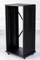 LEILEI MXS-21-8U à 24U support de mixeur DJ professionnel, réseau à cadre ouvert, armoire de serveur