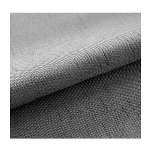 Modern Minimalist Ready Made <b>Curtains</b> Pencil Pleat Blackout Hemp Jacquard Yarn-Dyed Patchwork Rod Installation Living Room - Product Image 5