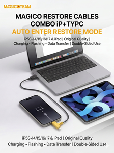 Cable Adaptador Magico DCSD <span class=keywords><strong>Alex</strong></span> Engineering para iPhone Tipo-C Combo Lighting, Entrada Automática en Modo de Restauración, Plástico, para Teléfono Móvil - Product Image 2