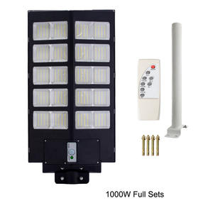 Farola solar todo en uno <span class=keywords><strong>de</strong></span> plástico abs <span class=keywords><strong>de</strong></span> alta calidad, gran lúmenes, 200w, 300w, 500w, 1000w, varias especificaciones, venta al por mayor - Product Image 1