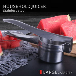 Thép Không Gỉ Khoai Tây Ricer Hướng Dẫn Sử Dụng Masher Cho Khoai Tây Trái Cây Rau Quả Thực Phẩm Cho Bé 3 Đĩa Có Thể Hoán Đổi Cho Thô Trung Bình - Product Image 4