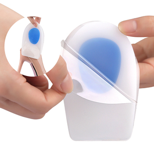 Palmilhas de Silicone Confortáveis, Almofada Transparente para Calcanhar, Meia Palmilha Elevadora para Sapatos, Almofadas Macias Adesivas para Fascite Plantar, Suporte para Calcanhar - Product Image 2