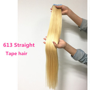 Extensions de <span class=keywords><strong>cheveux</strong></span> vierges droites vietnamiennes promotionnelles <span class=keywords><strong>Prix</strong></span> raisonnable Blond 613 Tape Ins Pack Adhésif <span class=keywords><strong>Cheveux</strong></span> humains bruts du Vietnam - Product Image 2