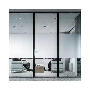 Porte coulissante en aluminium, design moderne, porte de sécurité, garage, maison, balcon, terrasse, porte battante en aluminium - Product Image 2