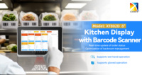 Scanner d'écran tactile LCD de vente directe d'usine POS Machine vérificateur de prix et scanner de codes à barres