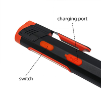Stylo LED rechargeable avec faisceau large COB, base magnétique, clip, lampe de poche d'inspection pour la réparation et l'utilisation en extérieur
