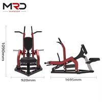 Machine à ramer assise à charge libre pour le renforcement des dos et des lombaires, équipement d'entraînement pour salle de sport, centre de fitness et usage domestique