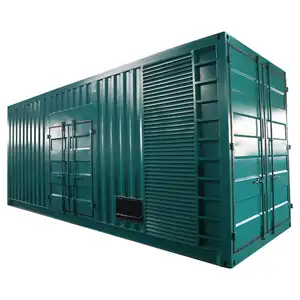 Khẩn Cấp Máy Phát Điện Diesel Containerized Nhà Máy Điện 1250kva 1350kva 1500kva 1850kva 2000kva 2500kva