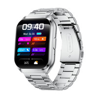 Montre connectée MT66, batterie 1000 mA, appels, surveillance de la fréquence cardiaque et du sommeil, cadran 3D, montre de sport, SMART WATCH