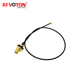 Suministro de fábrica 1,37 1,37 Mm RF Coaxial Jumper <span class=keywords><strong>Cable</strong></span> Coaxial Asamblea UFL MHV en stock - Product Image 5