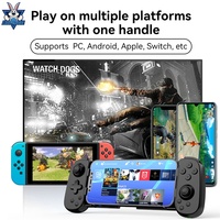 CoolRabbie D6 téléphone PC manette de jeu sans fil étirement poignée de course Joystick contrôleur de jeu Mobile pour Pugb