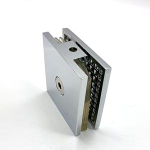 Song phương phân vùng Glass vòi hoa sen cửa bản lề pivot vô hình Brass vòi hoa sen bản lề kính kẹp 180 độ cửa kính bản lề - Product Image 5