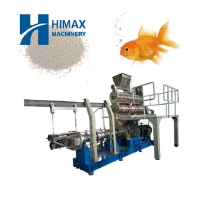 Machine automatique de fabrication de granulés d'aliments pour poissons Ligne de production d'aliments pour poissons flottante Machines d'alimentation pour poissons coulant