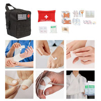 Kit de survie en plein air trousse de premiers soins tactique outils d'urgence avec kit médical Ehbo pochette Ifak Molle pour Camping randonnée