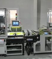 Nouvelle imprimante à écran double couleur entièrement automatique de haute précision avec séchage UV LED pour l'impression d'étiquettes et de papier