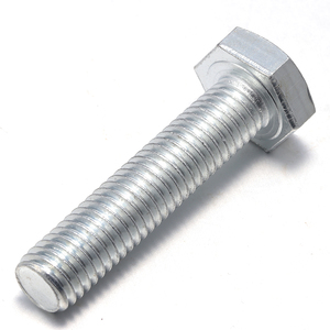 สลักเกลียวหัวหกเหลี่ยมเกลียวละเอียด NXF 310S/0Cr25Ni20/1.4845 M2-M30 310S สแตนเลสสตีล ขนาดเมตริก หัวแบน ระดับ 8.8/10.9/12.9 ชุบสังกะสี - Product Image 1
