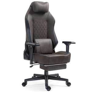 <span class=keywords><strong>Sedia</strong></span> da <span class=keywords><strong>Gaming</strong></span> Ergonomica Girevole e Regolabile in Pelle Sintetica PU Economica con Funzione di Raffreddamento, Realizzata in Metallo e Pelle Sintetica - Product Image 1