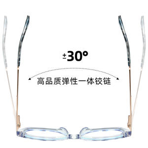 87326 Monturas de gafas anti luz azul cuadradas TR90 de marco completo unisex con lentes AC y protección contra la luz azul - Product Image 2