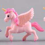 ฟิกเกอร์ยูนิคอร์นเพกาซัสหลากสีสัน ของเล่นการ์ตูนอนิเมะ ฟิกม่า ตุ๊กตาประดับตกแต่งเค้ก ของขวัญ - Product Image 5
