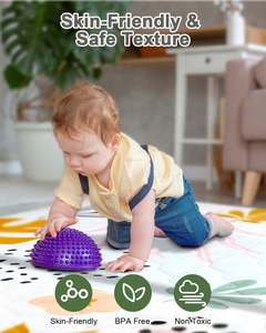Alfombra de Juego para Niños, Cómoda y Segura, con Cubierta Extraíble y Lavable a Máquina - Product Image 2
