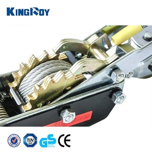 KINGROY Extrator manual de catraca de engrenagem dupla para serviço pesado, guincho de fácil operação com certificação CE de 4 toneladas - Product Image 4