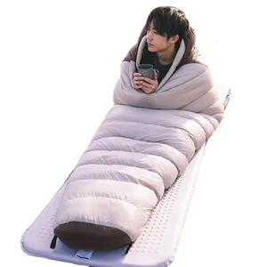 Sac de couchage en duvet d'oie de camping imperméable et léger sous zéro portable pour l'extérieur personnalisé avec sac de compression - Product Image 3