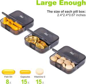 กล่องเก็บยาเสริมวิตามินสำหรับเดินทาง7วันวันวันวันละ<span class=keywords><strong>2</strong></span>ครั้งกล่องเก็บยา - Product Image 4