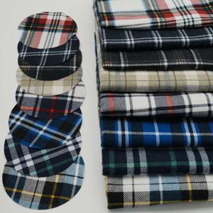 Tissu en flanelle brossé léger, écologique, doux au toucher, respectueux de la peau, pour chemises et robes de garçons, vente en gros, OEM/ODM acceptés - Product Image 1
