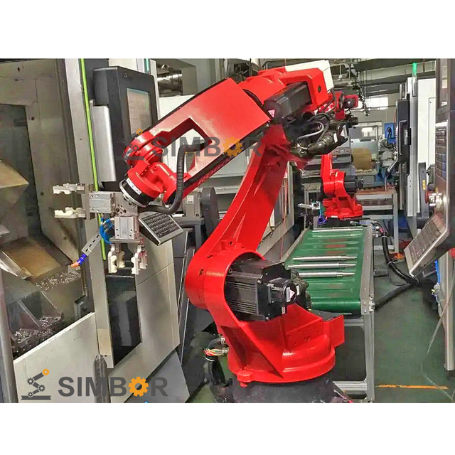 CNC Robot Parts Load Unload Collaboration Robot Milling Brunishin Punching Drilling Lathe Parts Load Unload Coordinate Robot