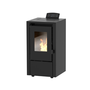 Poêle à granulés compact KM0602C EN06510 avec certification CE ROHS, alimentation automatique, sans fumée, contrôle WIFI, 6,5 kW - Product Image 1