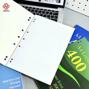 Nhà Máy bán hàng trực tiếp mỏng sắc nét A4 da Bìa may ràng buộc giá trị cao dày sinh viên đơn giản dự thảo máy tính xách tay - Product Image 4