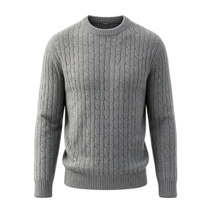 Nouveau design Pull en <span class=keywords><strong>laine</strong></span>/cachemire pour homme à capuche coupe ajustée avec logo personnalisé décontracté anti-boulochage anti-plis service OEM - Product Image 3