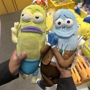 Cuscino di Peluche a Forma di Pesce Astratto, Creativo e Divertente, Morbido Peluche Decorativo per Divano, Vendita all'Ingrosso e al Dettaglio, Decorazione per la Stanza - Product Image 4