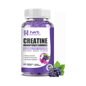 Gomitas para Desarrollo Muscular de Marca Privada, Nutrición Deportiva, Energía Post-Entrenamiento, Suplemento de Monohidrato de Creatina, 60 Unidades para Adultos - Product Image 1