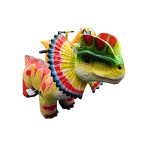 Vente en gros usine : Voiture animatronique dinosaure intelligente à écran numérique avec double commande, à vendre