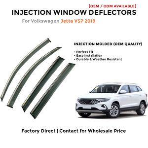 Deflectores de Ventana Laterales para Toyota Cruiser 2019-2020 Protector de Lluvia Accesorios de Coche - Product Image 2