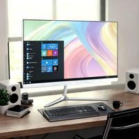 PC tout-en-un 21,5 23,8 pouces I3 I5 I7 IPS 1K 75HZ, ordinateur de bureau monobloc, 16 Go 256 Go