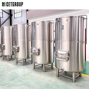 Tanque de Almacenamiento de Sake Japonés de 800L Personalizable, Tanque de Servicio Brite de Acero Inoxidable SS304, Aislado a Presión con Limpieza CIP para Cervecerías de Sake - Product Image 2