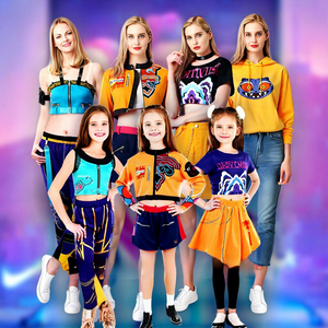 Costumi <span class=keywords><strong>Cosplay</strong></span> per Ragazze Echo, Abiti per Spettacoli a Tema K-Pop e TV per Bambini - Product Image 2