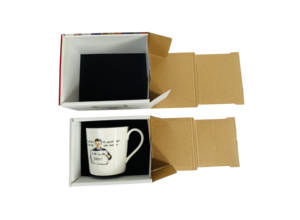 Corrugated Cardboard <strong>Mug</strong> <strong>Box</strong> Gift Ceramic <strong>Mug</strong> Packaging <strong>Box</strong> - Product Image 6