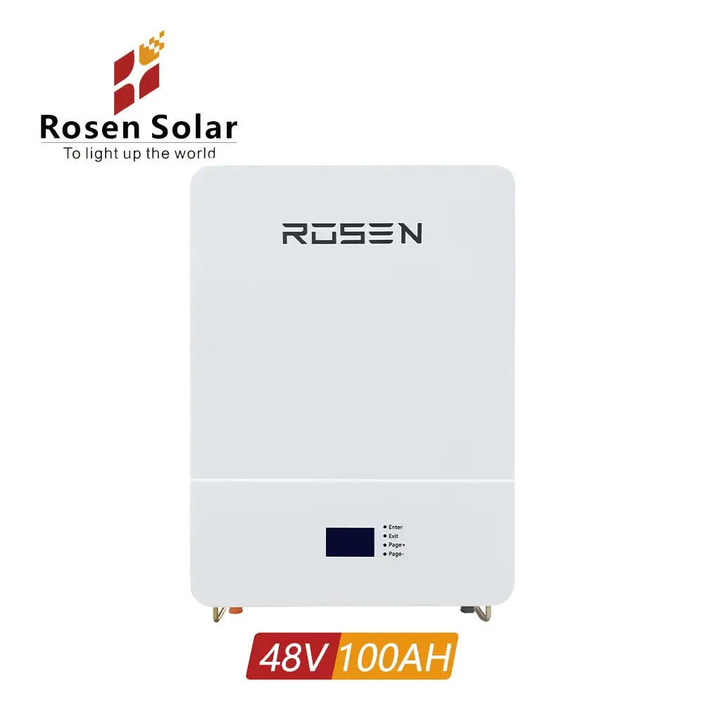 48V Lithium Ion Batterij 5KWH 7KWH 10KWH 48V 50Ah 100Ah 150Ah 200Ah LiFePO4 Batterij 48V Zonnestelsel lithium Batterij