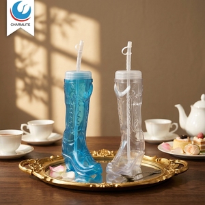 Gobelet en plastique Las Vegas pour smoothies et bières, avec poignée, 24oz et 32oz, vente en gros - Product Image 2