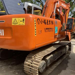 Excavadora Hitachi EX120 usada bien equipada en stock Horas DE TRABAJO bajas Gran Condición 11 Ton 0.52m³ Capacidad del cucharón - Product Image 1