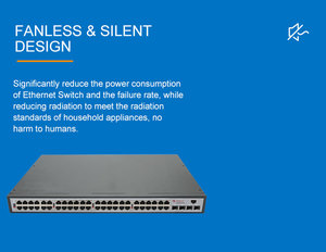 10G SFP + cổng 48 GE đồng cổng L2 quản lý Gigabit mạng thương mại <span class=keywords><strong>Ethernet</strong></span> chuyển đổi - Product Image 5