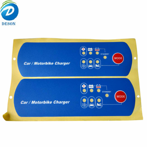 Deson pelat wajah pelapis grafis tampilan kaca Panel akrilik non-taktil sirkuit fleksibel kustom beludru cetak terbalik - Product Image 2